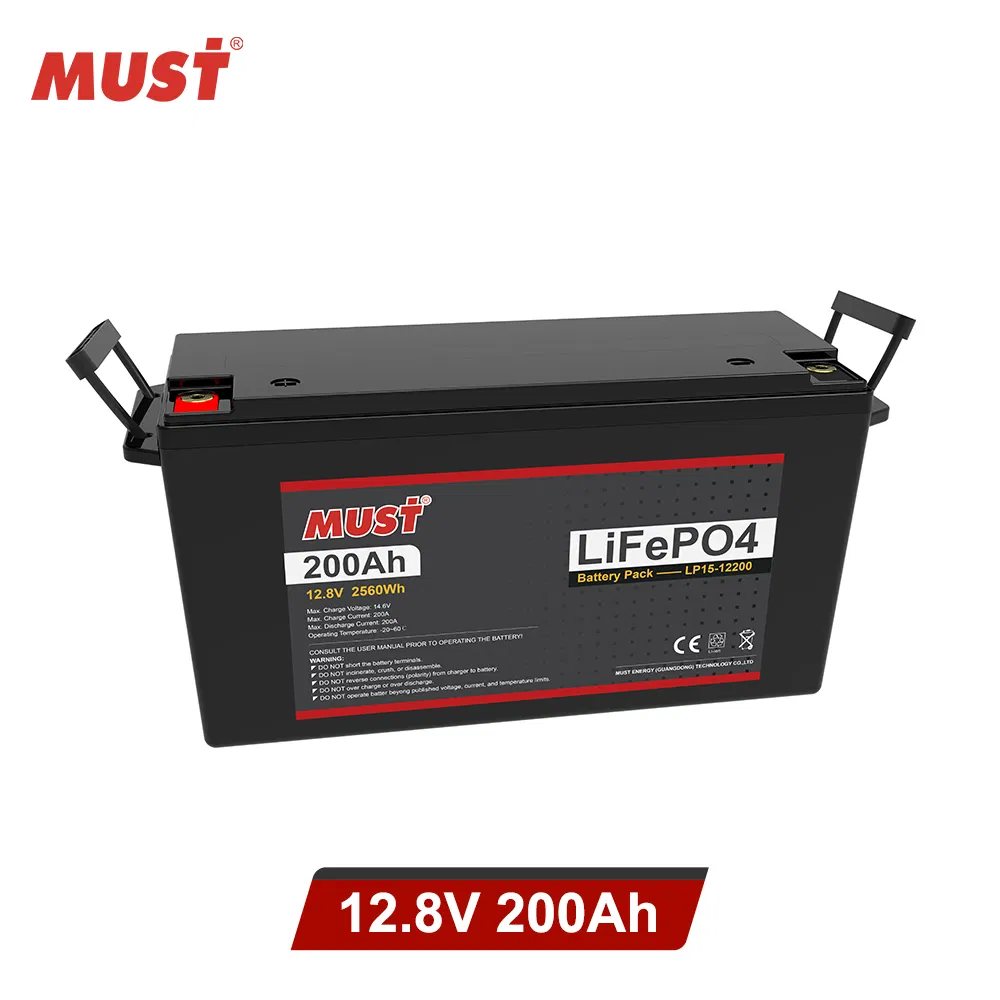 Batterie Lithium Dc 12.8V 200 AH